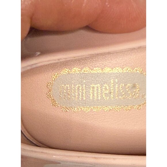 Mini Melissa Ultragirl Sweet Pink Bow Toddler Shoes Size 5 - Picture 16 of 16